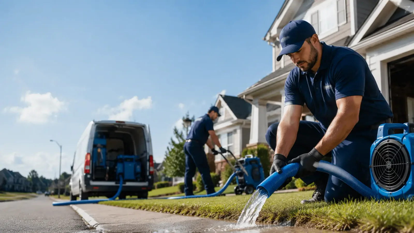 Flood Damage Restoration in Mcloud, OK